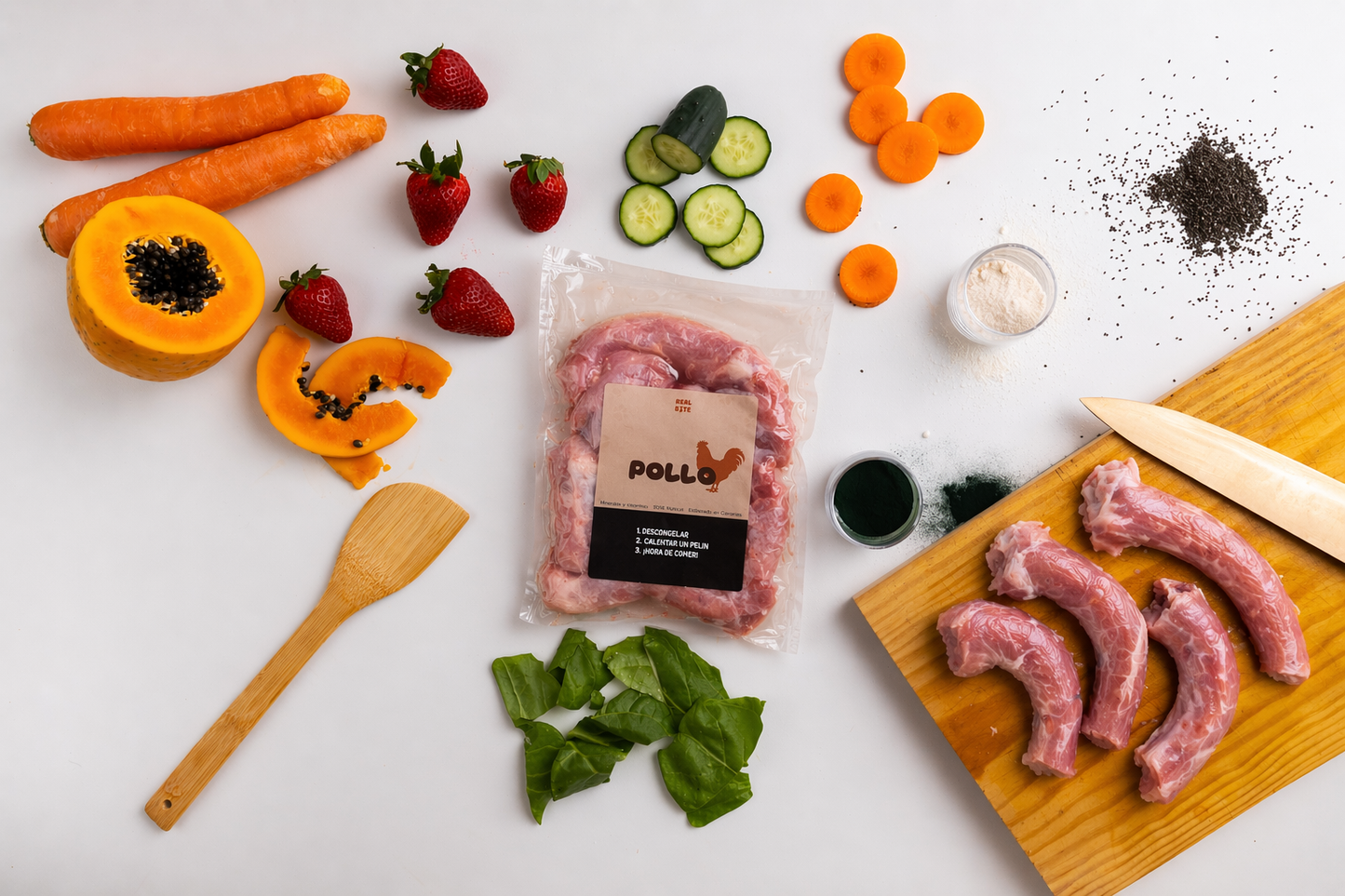 Cuellos de pollo